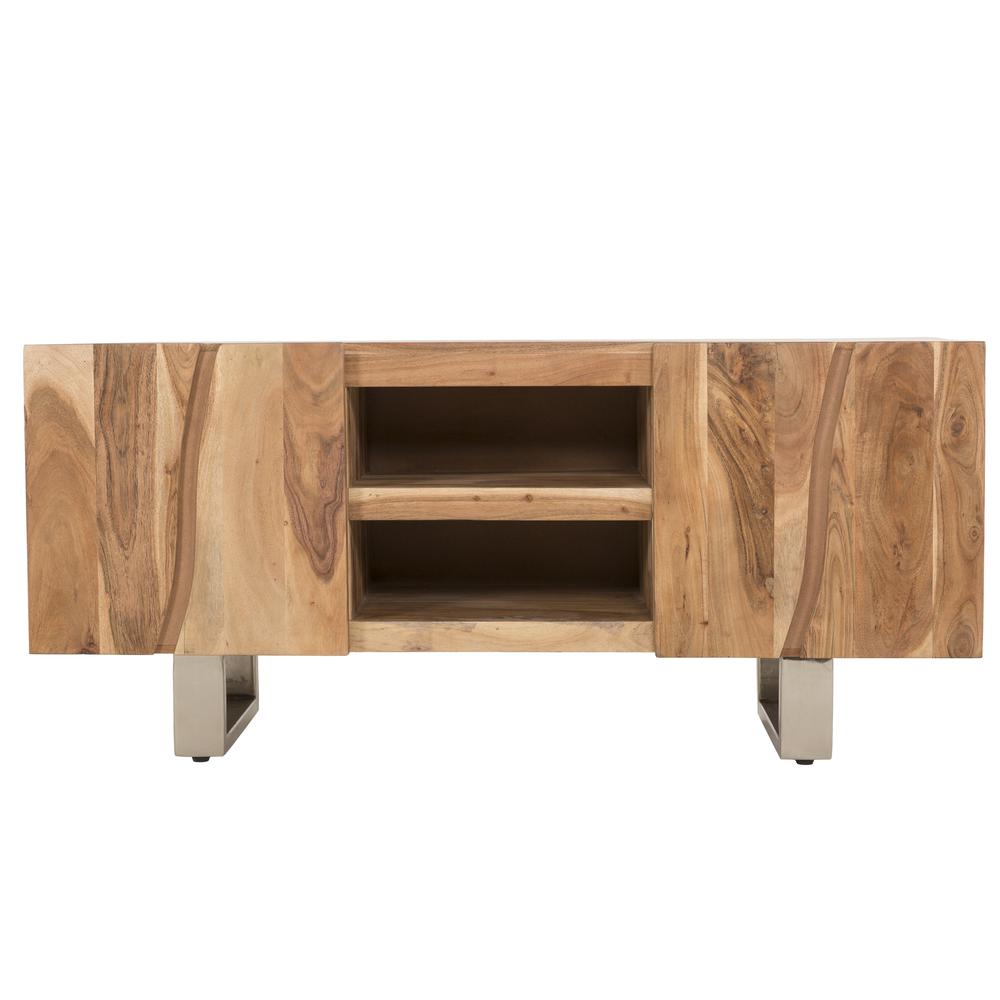 Starry 53 in. Acacia Wood TV Stand for TVs up to 60 in.. Picture 1