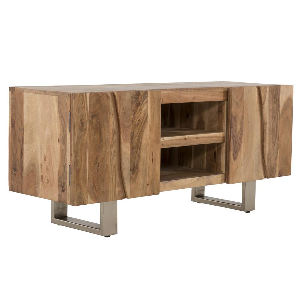 Starry 53 in. Acacia Wood TV Stand for TVs up to 60 in.. Picture 2