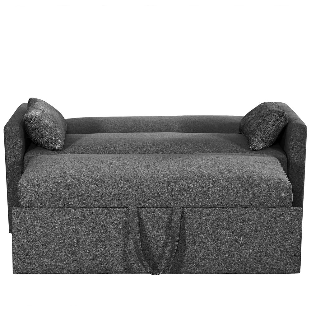 Taite 58 in. Convertible Pull Out Sleeper Sofa Bed. Picture 5