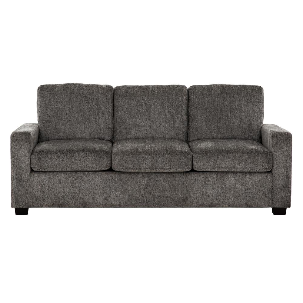 Chris Grey 77 in. Convertible Queen Sleeper Sofa with USB Ports. Picture 1