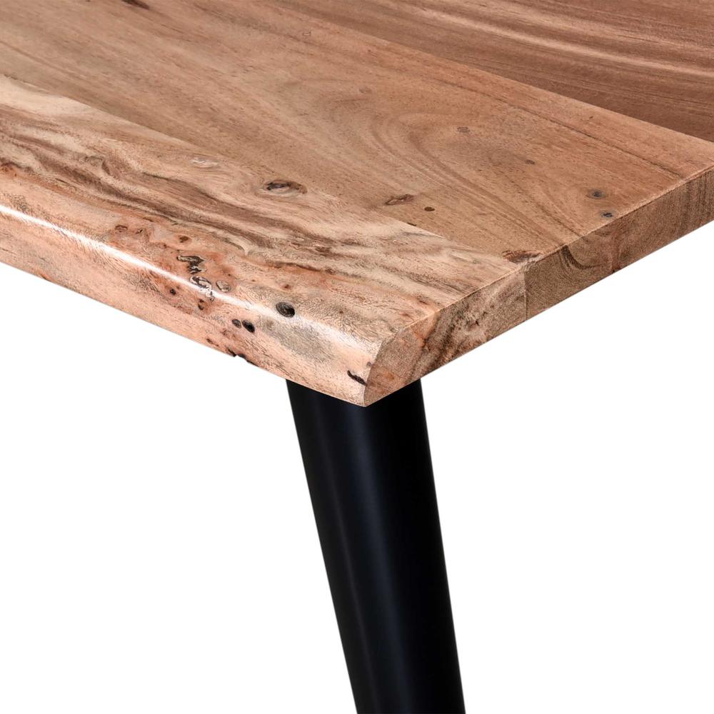 Riviera 71 in. Acacia Wood Live Edge Dining Table. Picture 4