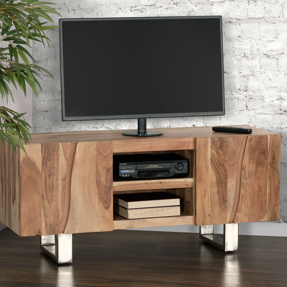 Starry 53 in. Acacia Wood TV Stand for TVs up to 60 in.. Picture 7