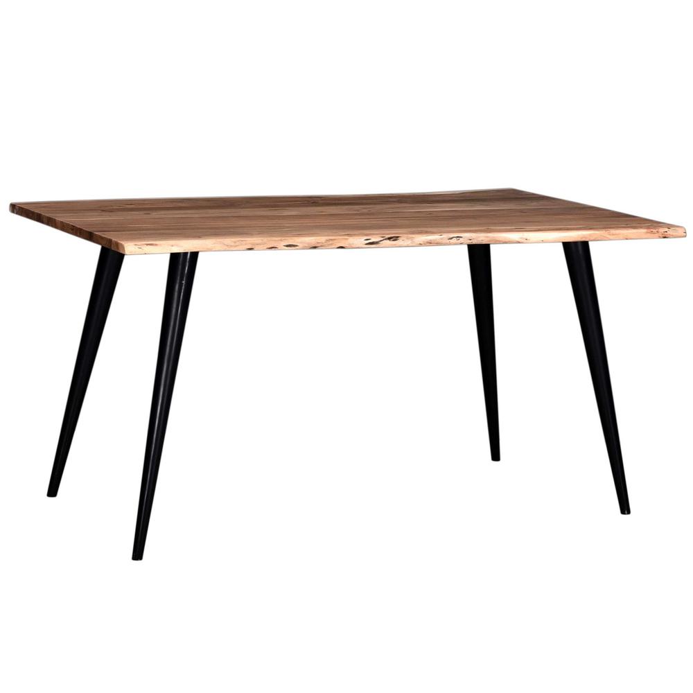 Riviera 71 in. Acacia Wood Live Edge Dining Table. Picture 2