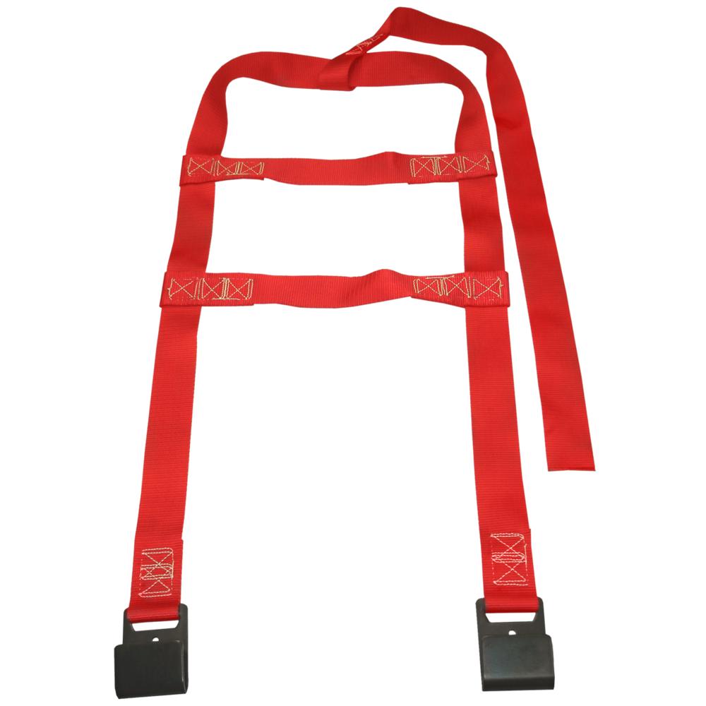 Tow Dolly Tie-Down Straps (Red). Picture 4