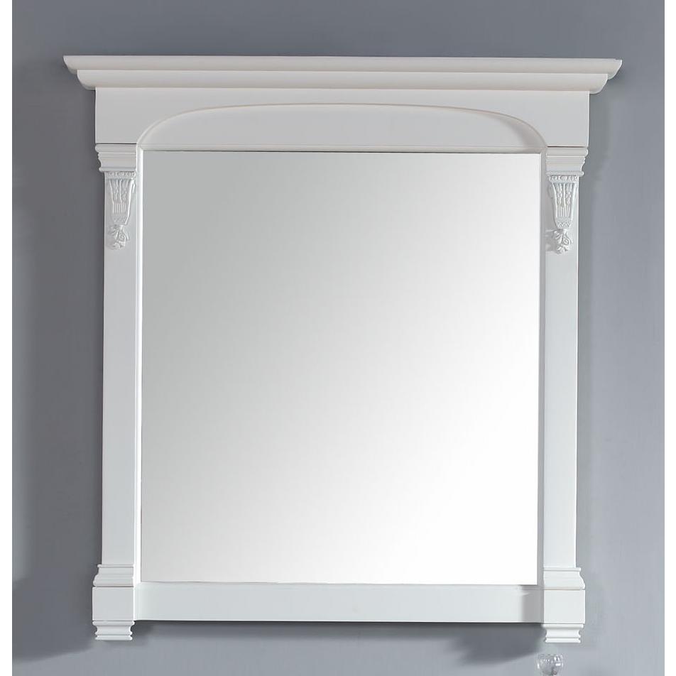 Brookfield 39.5" Mirror, Bright White. Picture 2