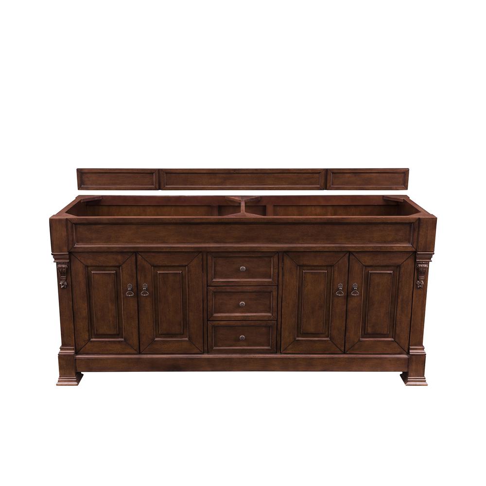 Brookfield 72" Warm Cherry Double Vanity. Picture 1