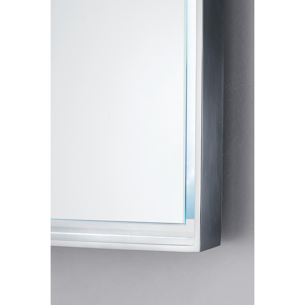 Levitate 70" Mirror, Polished Nickel. Picture 5