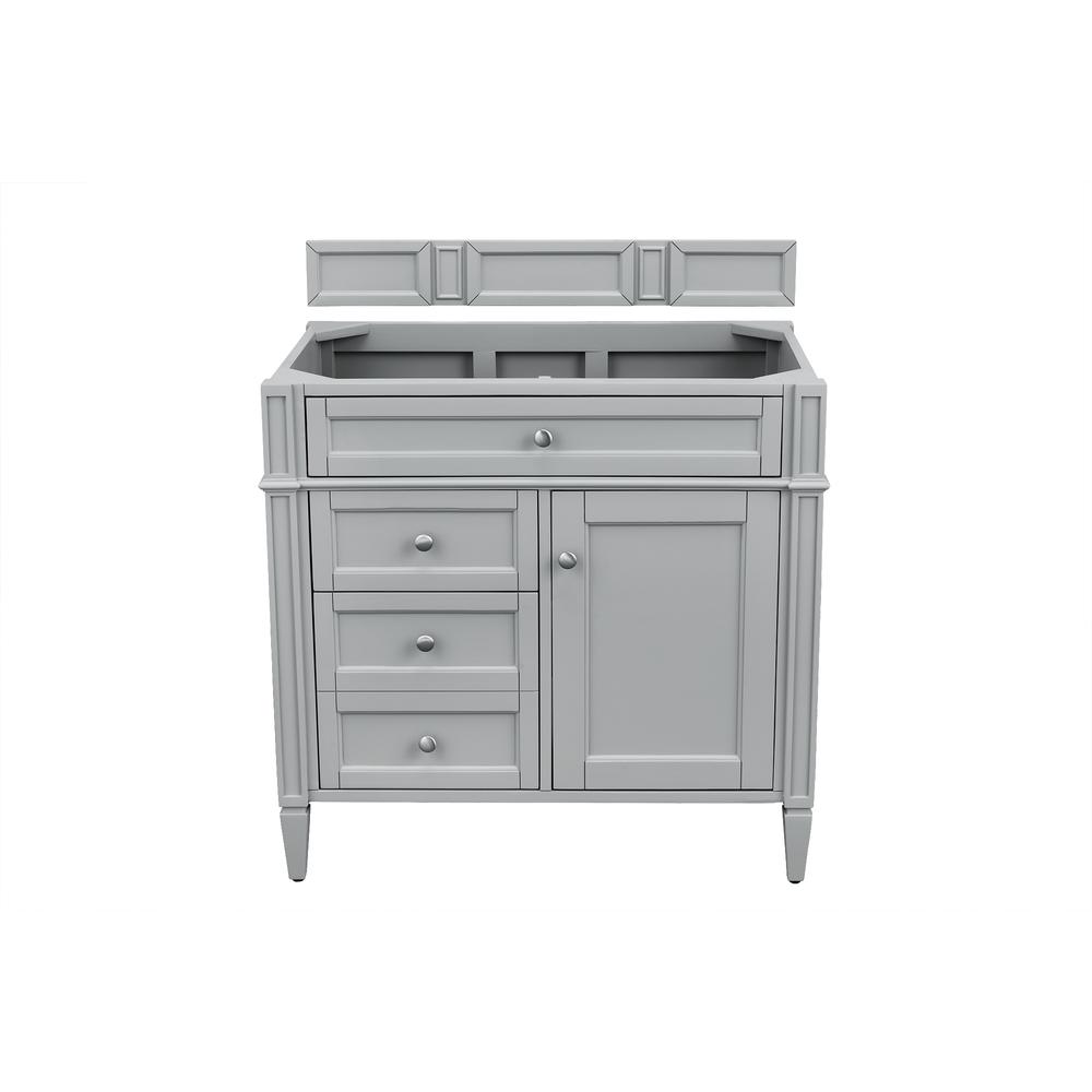 Brittany 36" Urban Gray Single Vanity. Picture 1