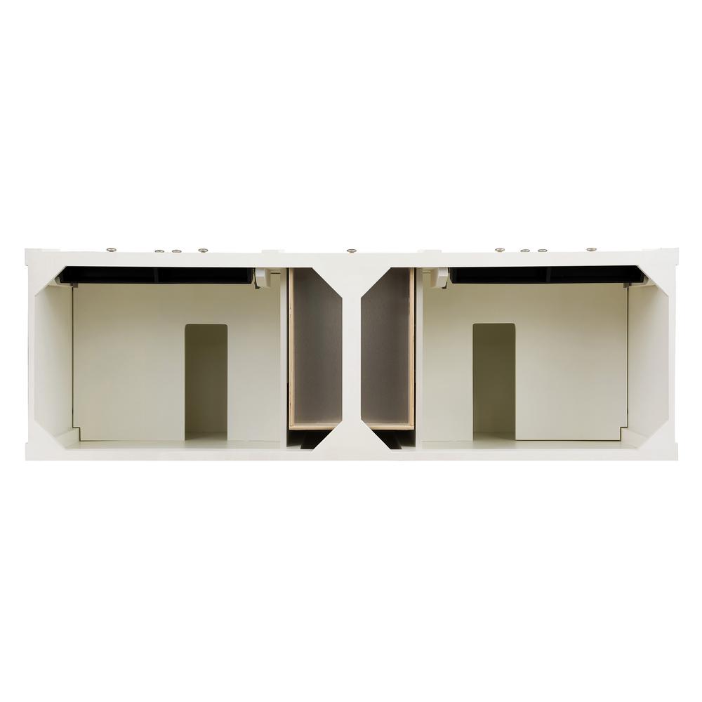 Brittany 72" Bright White Double Vanity. Picture 2