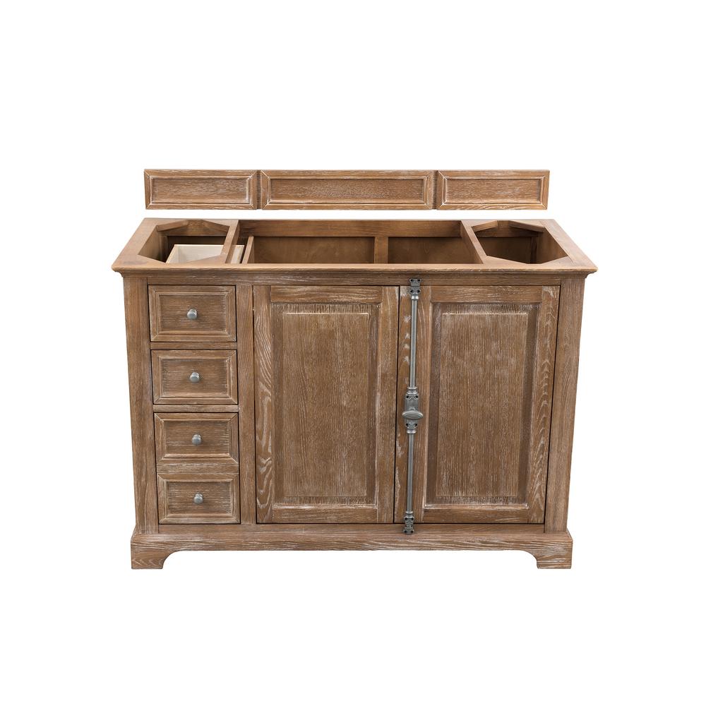 Providence 48" Single Vanity Cabinet, Driftwood. Picture 1