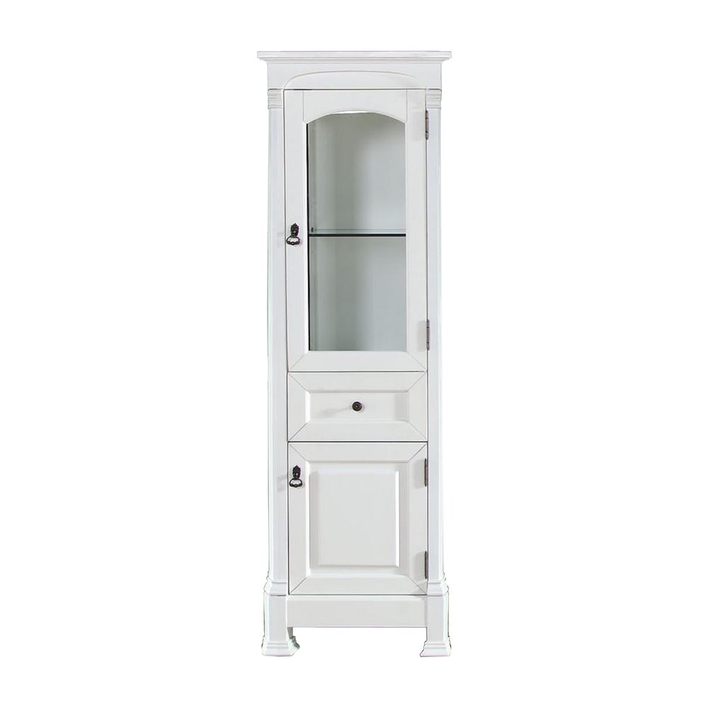 Brookfield 20" Linen Cabinet, Bright White. Picture 1