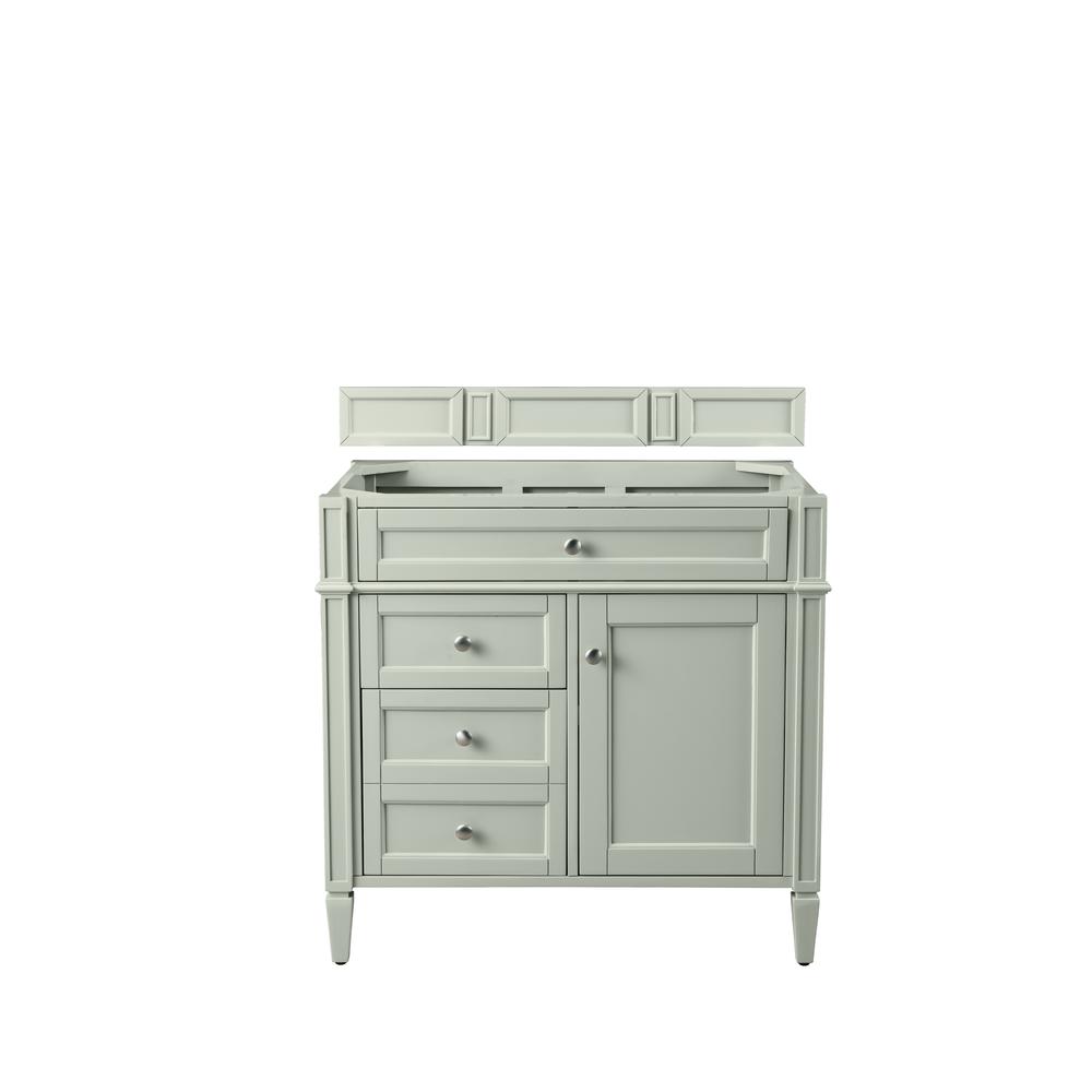 Brittany 36" Sage Green Single Vanity. Picture 1