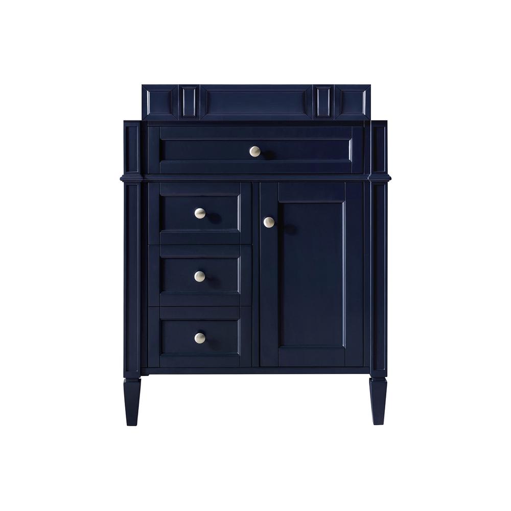 Brittany 30" Single Vanity, Victory Blue. Picture 1