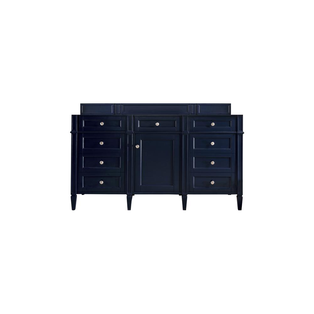 Brittany 60" Victory Blue Single Vanity. Picture 1