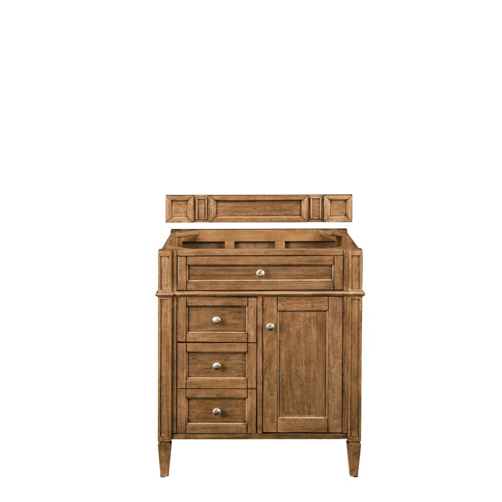 Brittany 30" Single Vanity, Saddle Brown. Picture 1