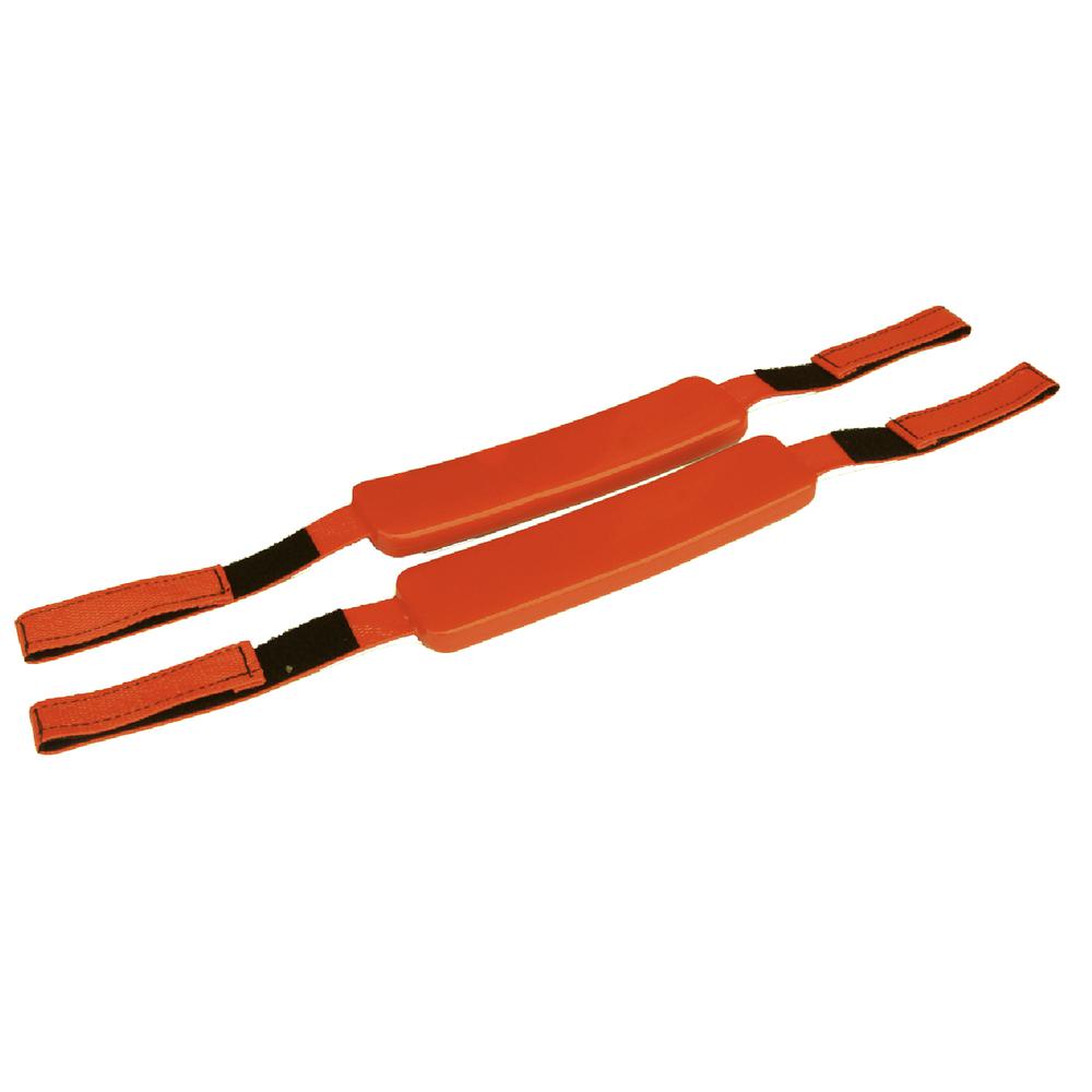 Head Immobilizer Replacement Straps (Pair), Orange. Picture 1