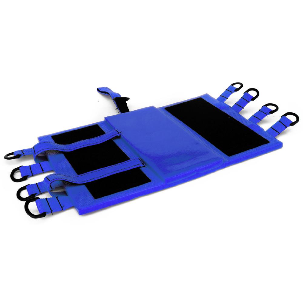 Head Immobilizer Replacement Base, Royal Blue. Picture 1
