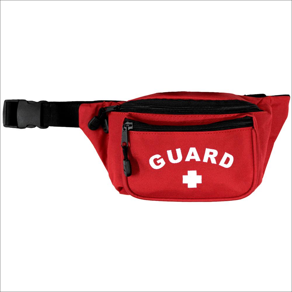 Hip Pack with GUARD Logo, Red. Picture 10