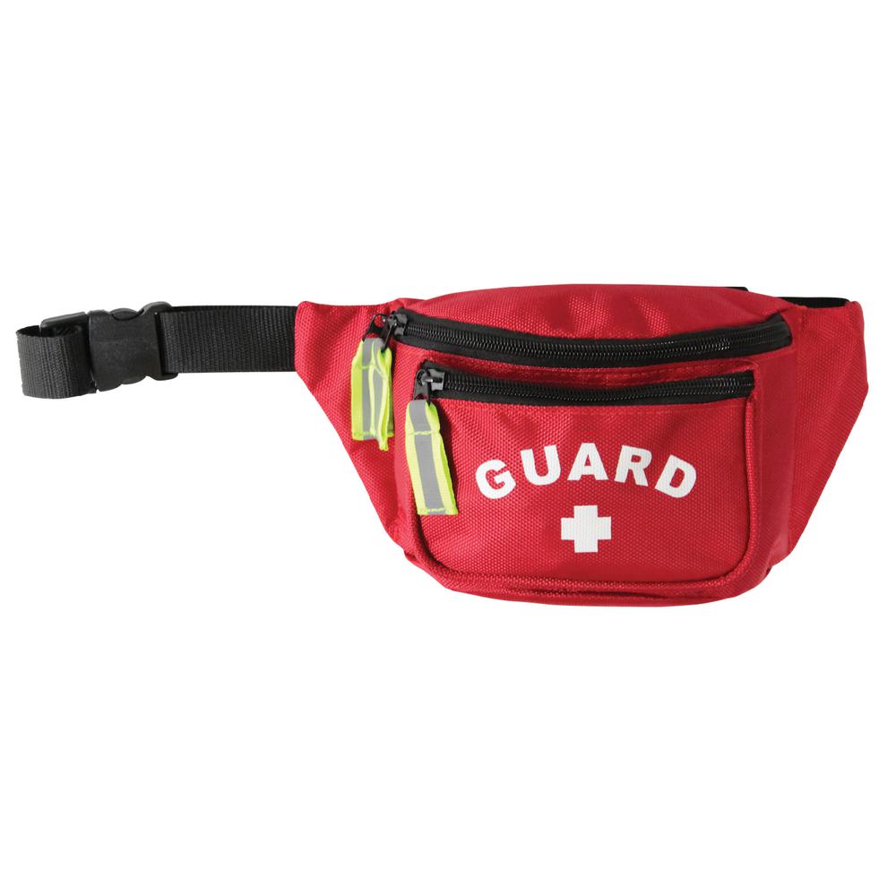 Hip Pack with GUARD Logo, Red. Picture 2