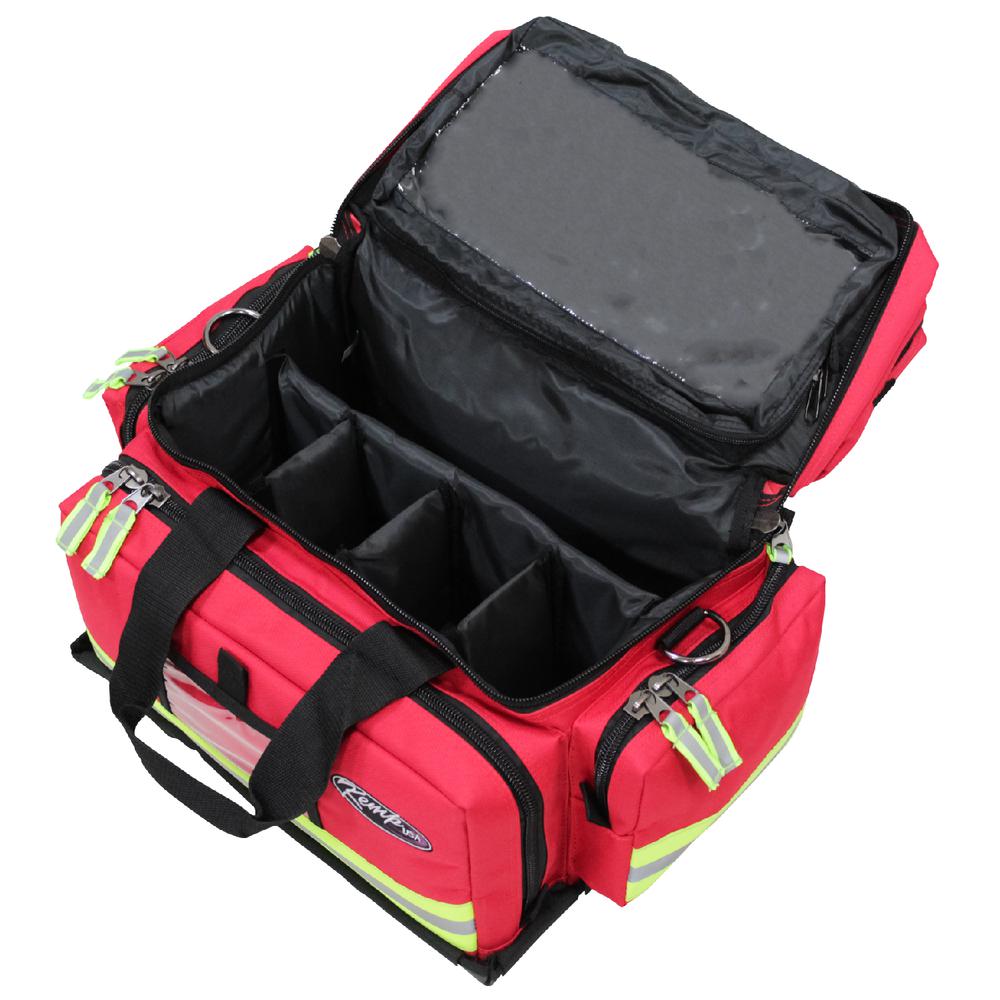 Large Professional Trauma Bag, Red. Picture 3