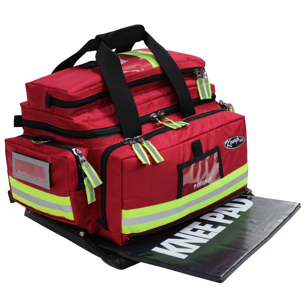 Large Professional Trauma Bag, Red. Picture 7