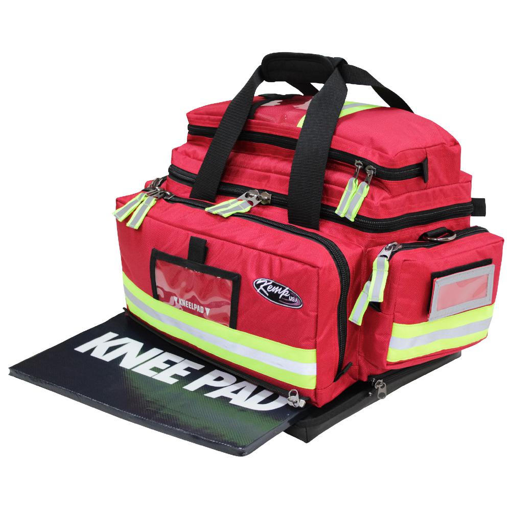 Large Professional Trauma Bag, Red. Picture 8