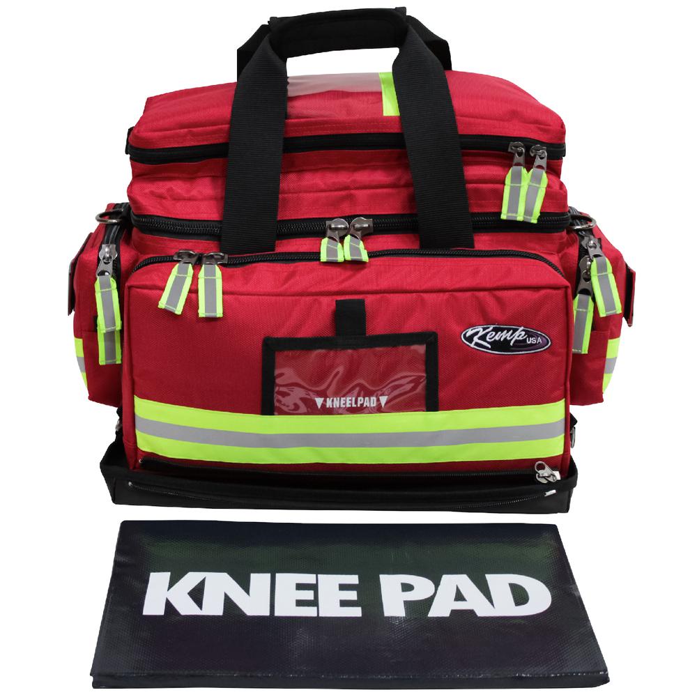 Large Professional Trauma Bag, Red. Picture 9