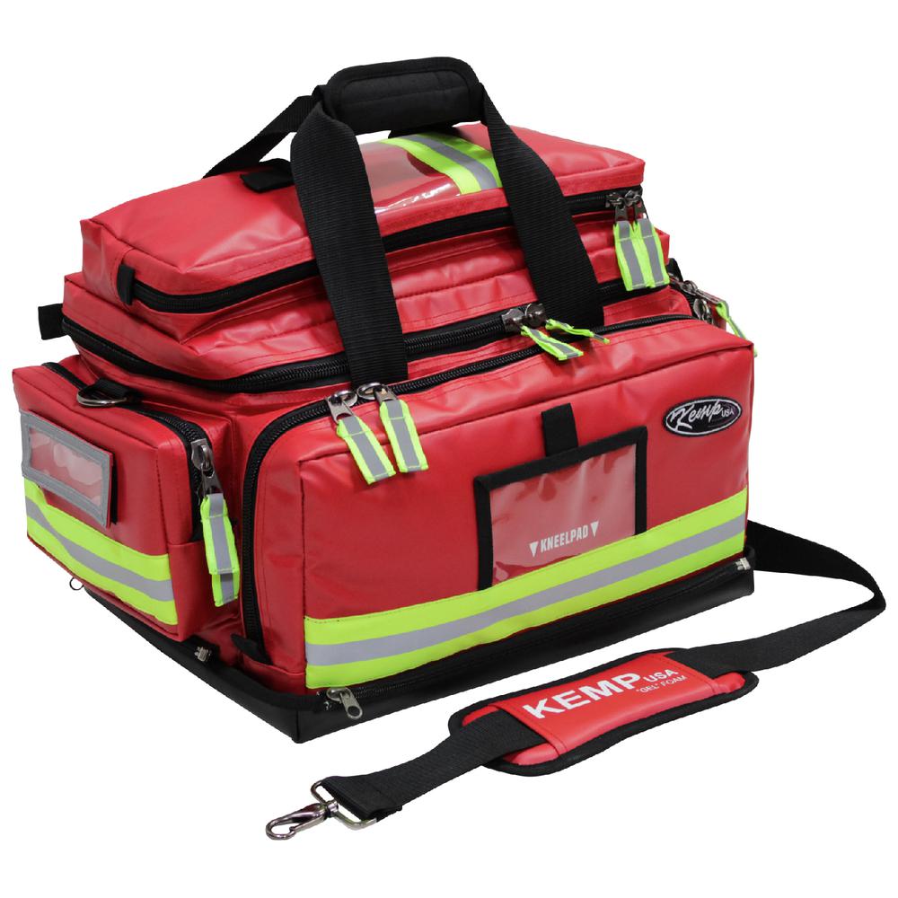 Large Professional Trauma Bag, Red. Picture 19