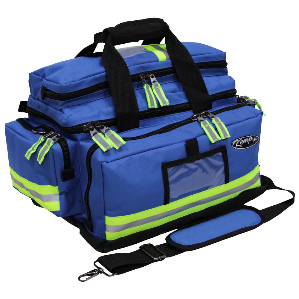 Large Professional Trauma Bag, Royal Blue. Picture 2