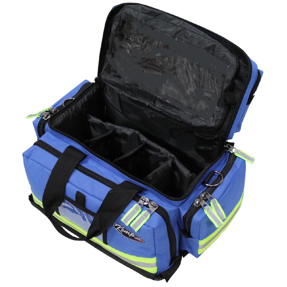 Large Professional Trauma Bag, Royal Blue. Picture 3