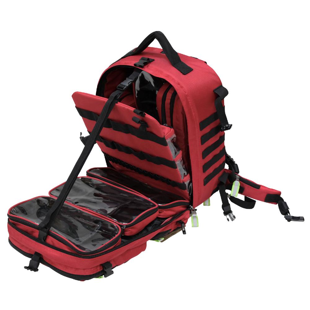 Premium Rescue & Tactical EMS Bag, Red. Picture 8