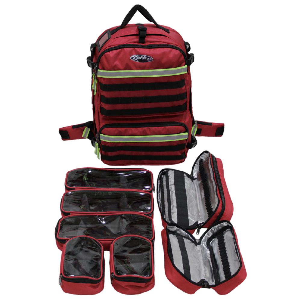 Premium Rescue & Tactical EMS Bag, Red. Picture 9