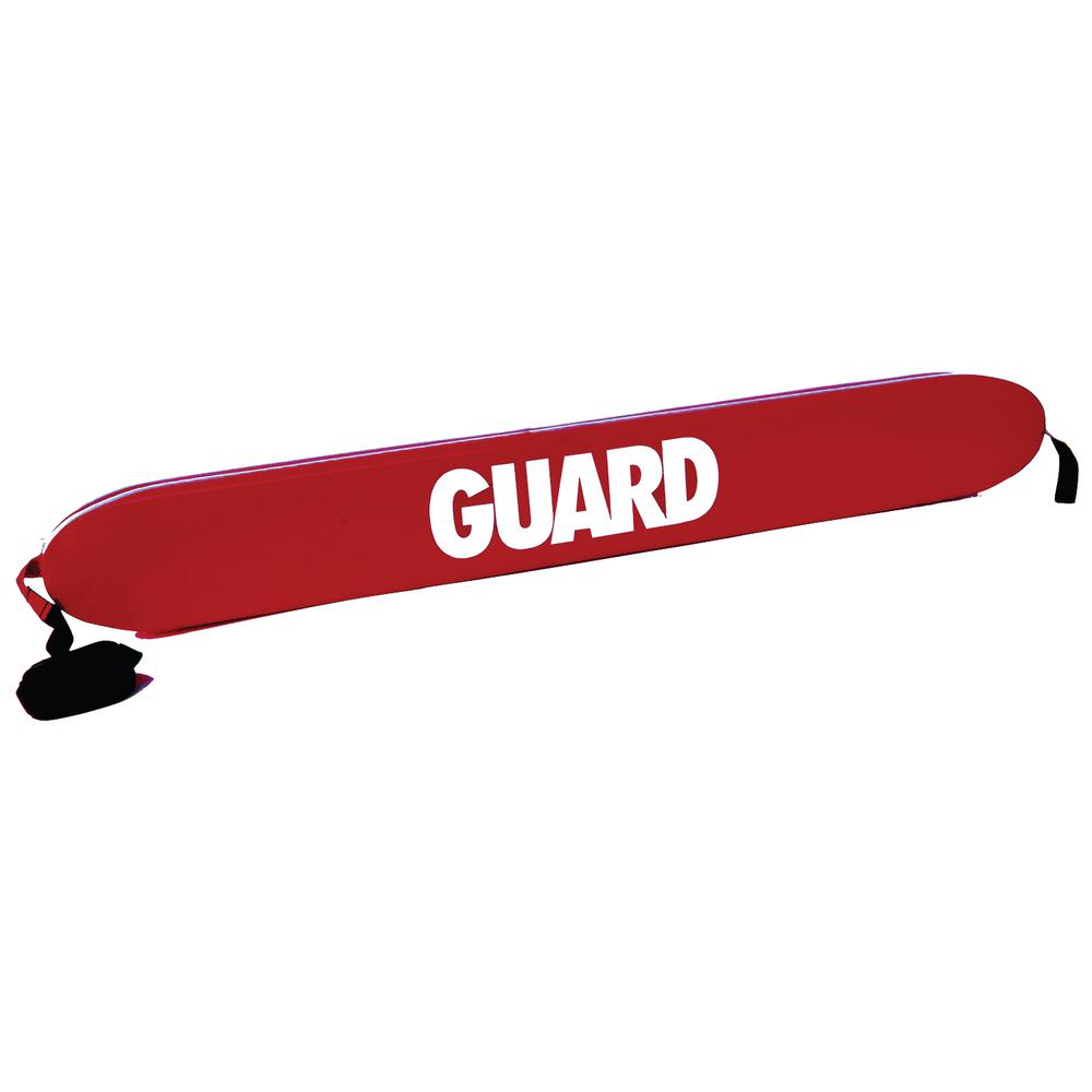 50" Rescue Tube with GUARD Logo, Red. Picture 1