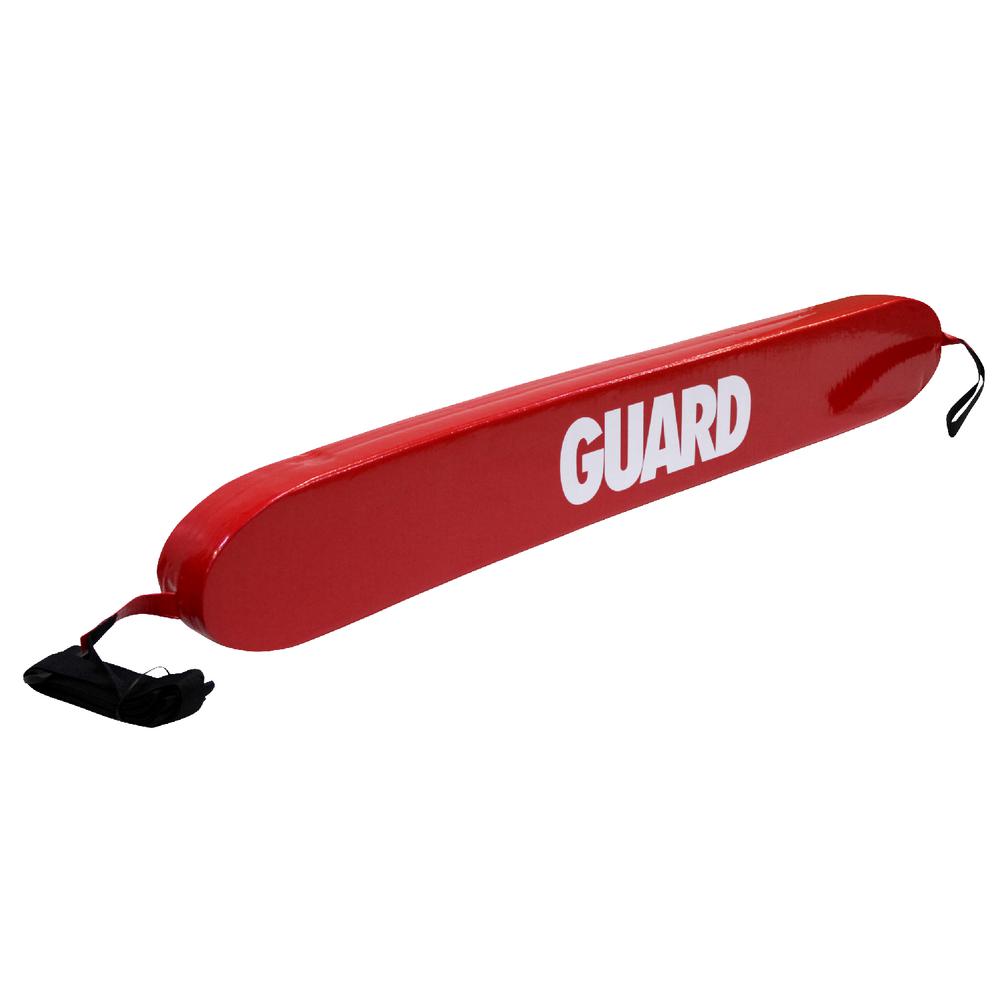 50" Rescue Tube with GUARD Logo, Red. Picture 3