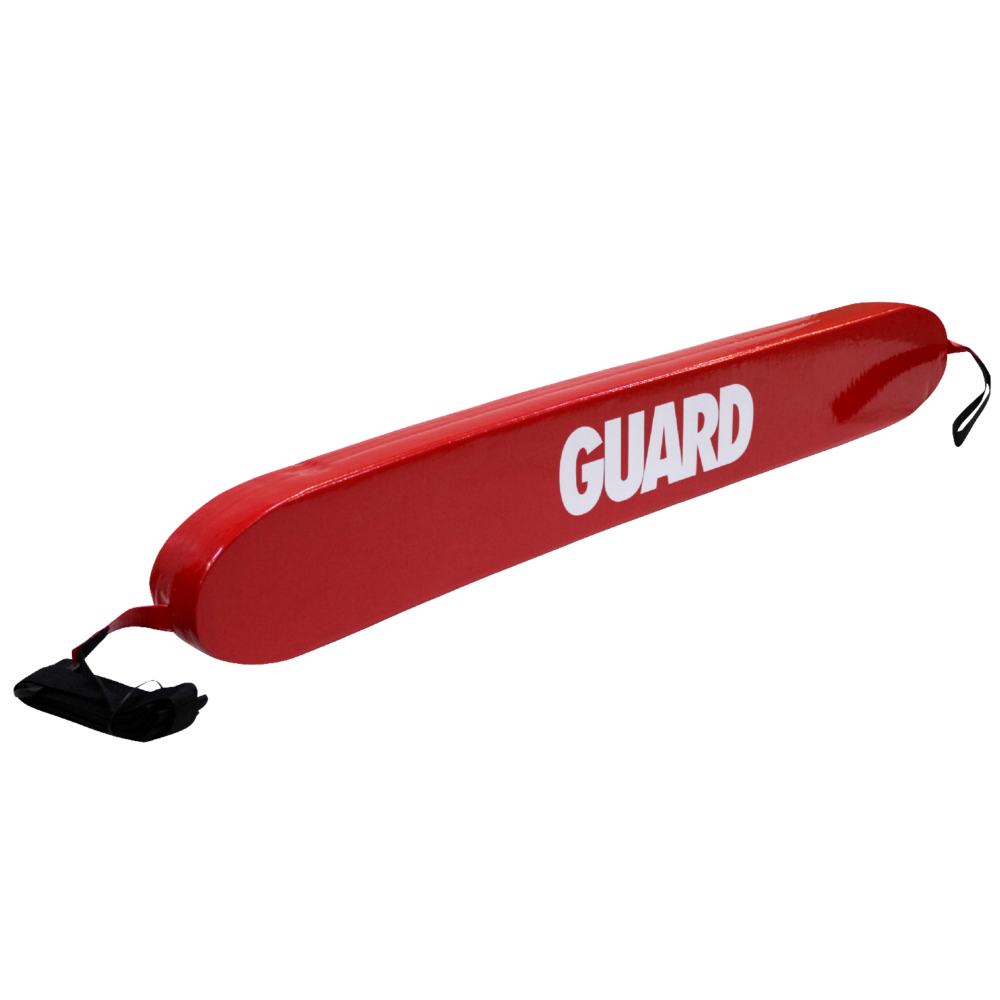 50" Rescue Tube with GUARD Logo, Red. Picture 4