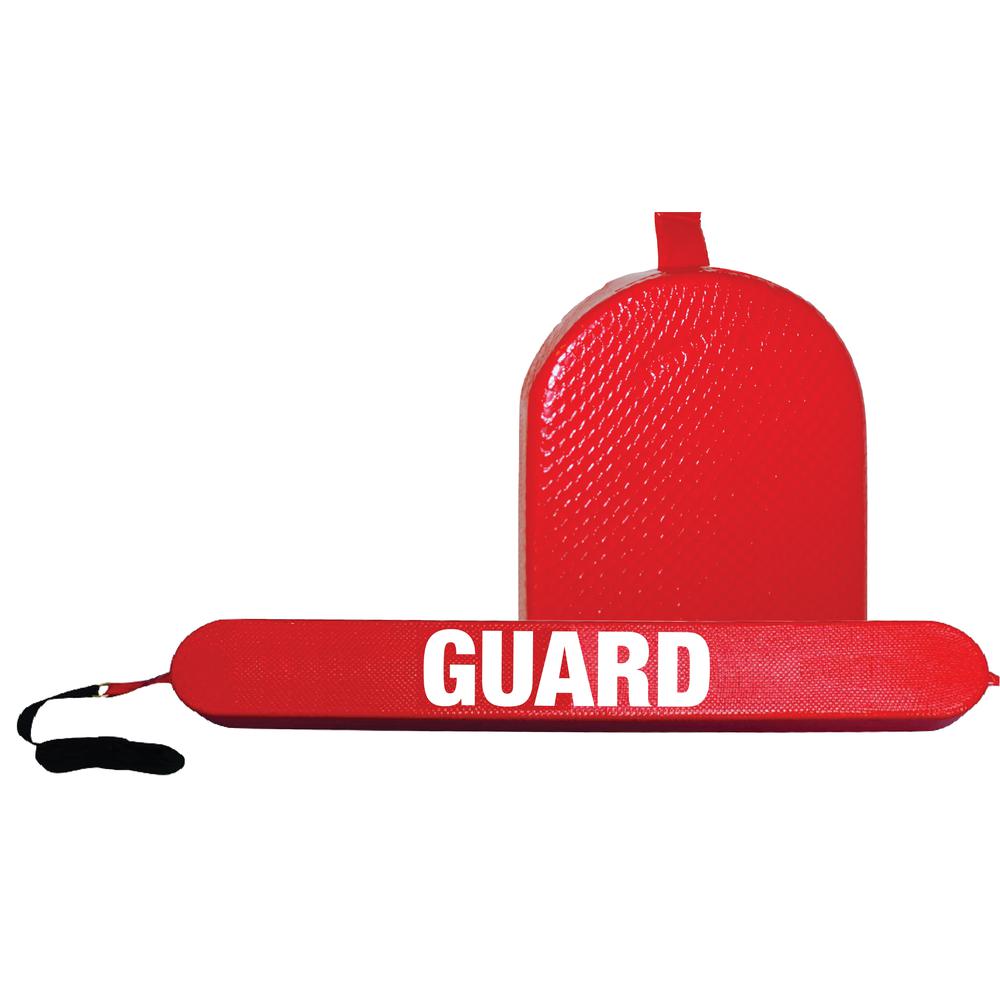 50" Rescue Tube with GUARD Logo, Red. Picture 11