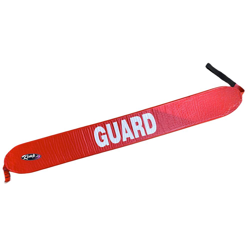 50" Rescue Tube with GUARD Logo, Red. Picture 13