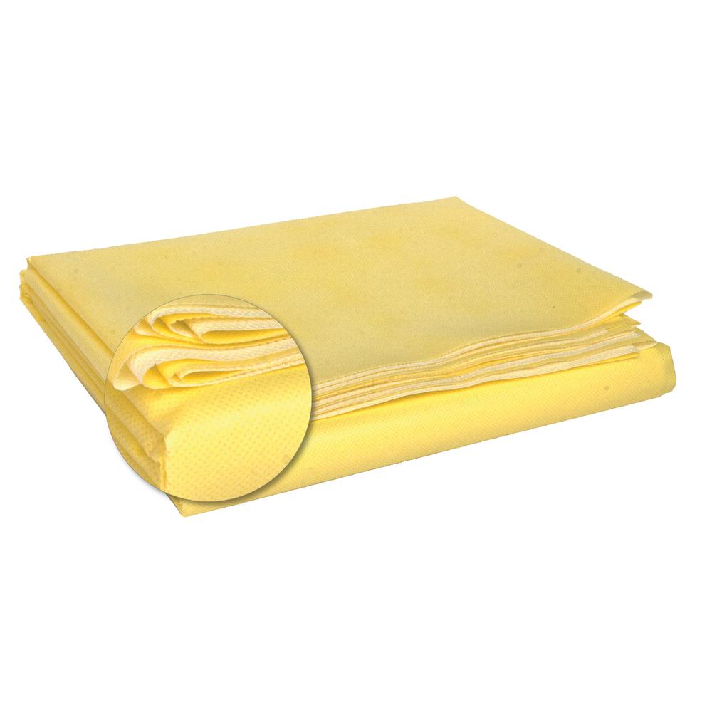 Yellow Emergency Blanket. Picture 1