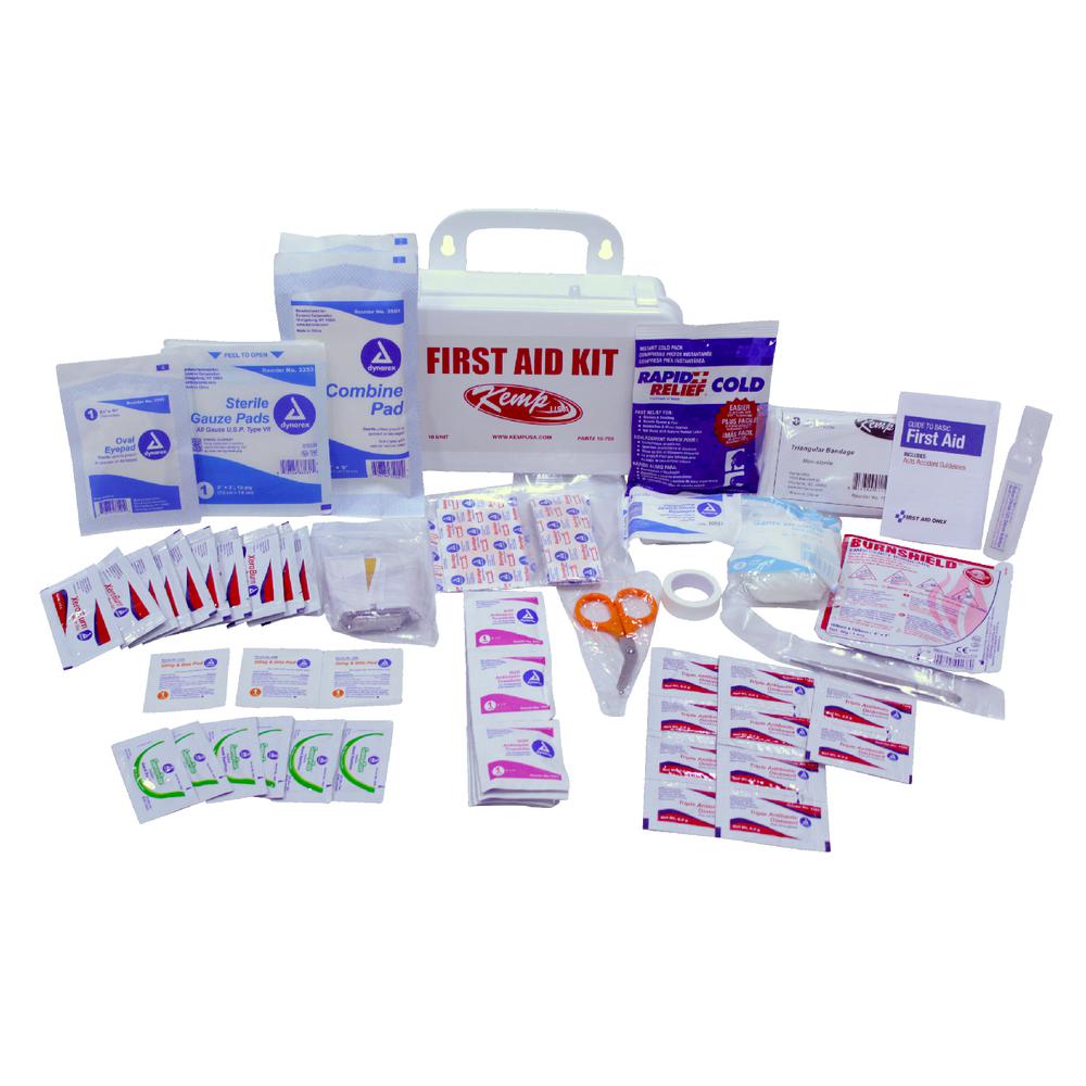 10 Unit, 10 Person First Aid Kit. Picture 2