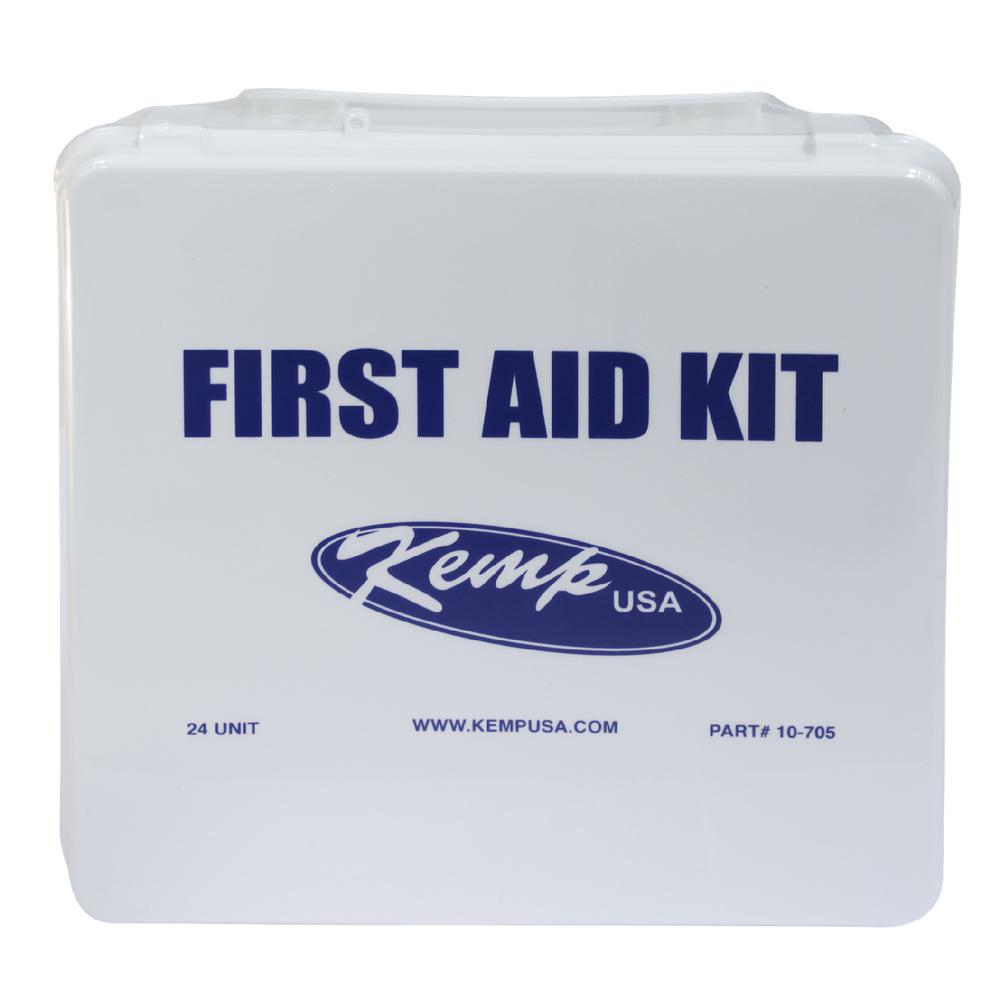 24 Unit, 25 Person First Aid Kit. Picture 1
