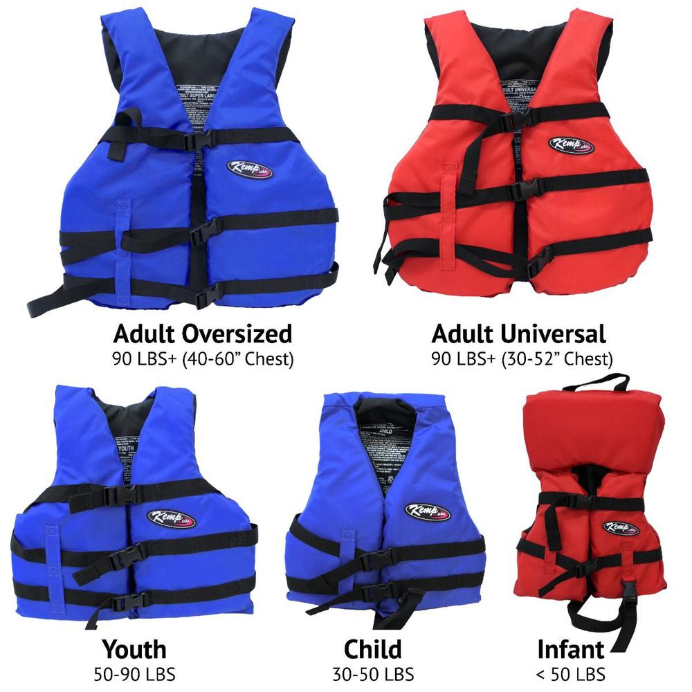Life Jacket, Red, Youth. Picture 1