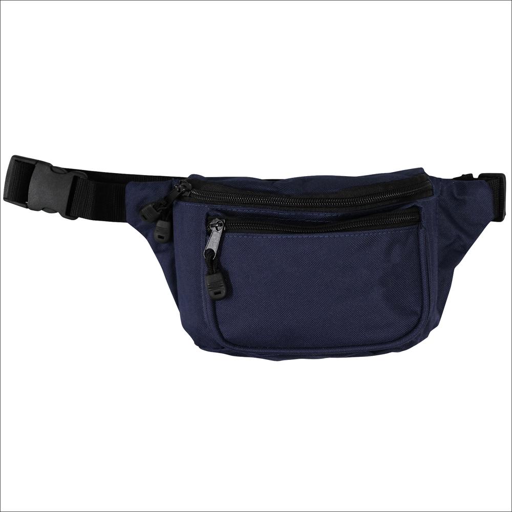 Hip Pack with No Logo, Navy. Picture 1