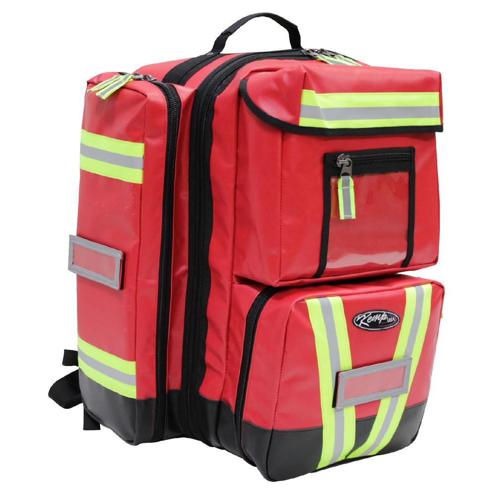 Tarpaulin Fluid-Resistant Ultimate EMS Packpack, Red. Picture 1