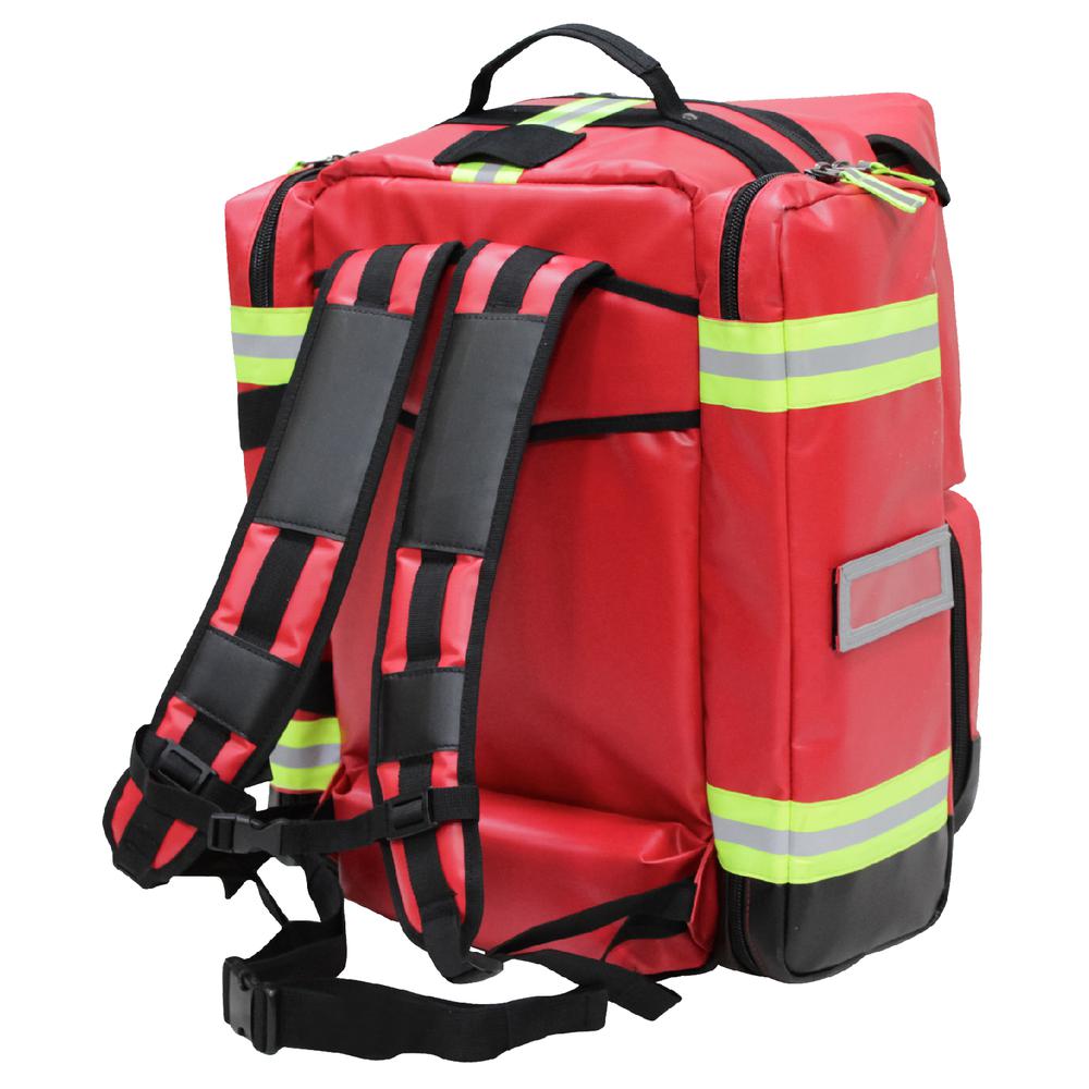 Tarpaulin Fluid-Resistant Ultimate EMS Packpack, Red. Picture 2