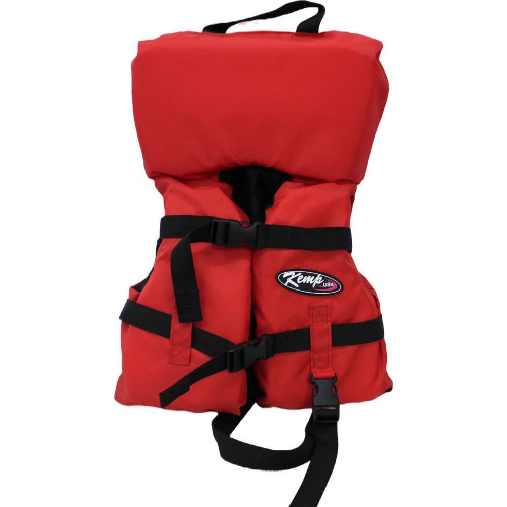 Life Jacket, Red, Adult Oversized. Picture 1