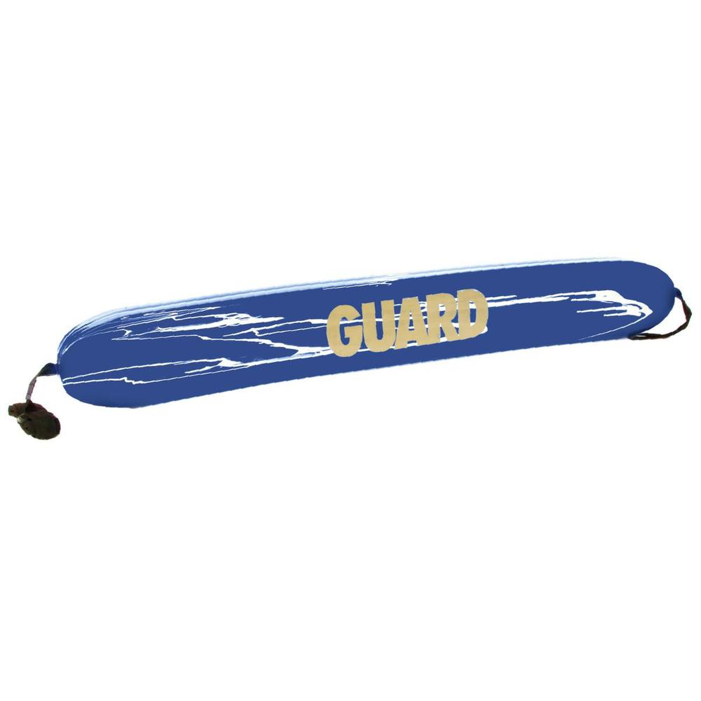 50" Rescue Tube with GUARD Logo, Royal Blue with with White Splash. Picture 1