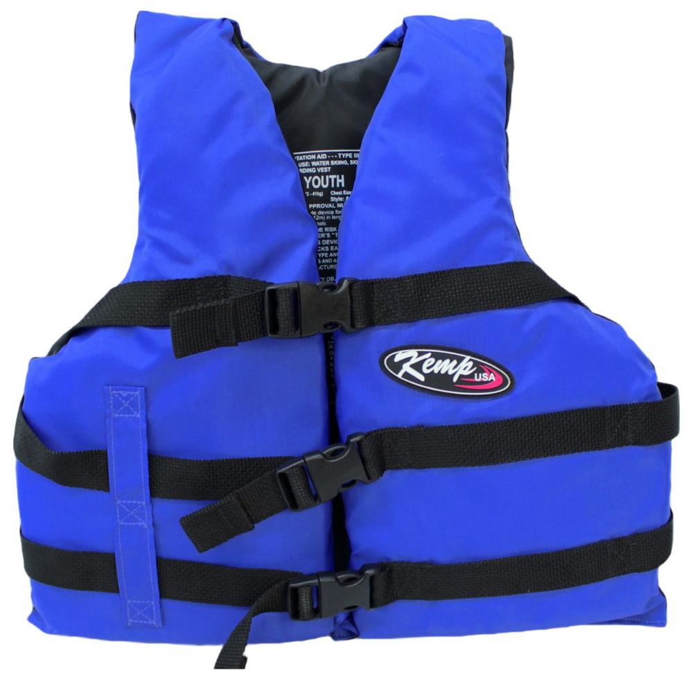 Life Jacket, Blue, Youth. Picture 1