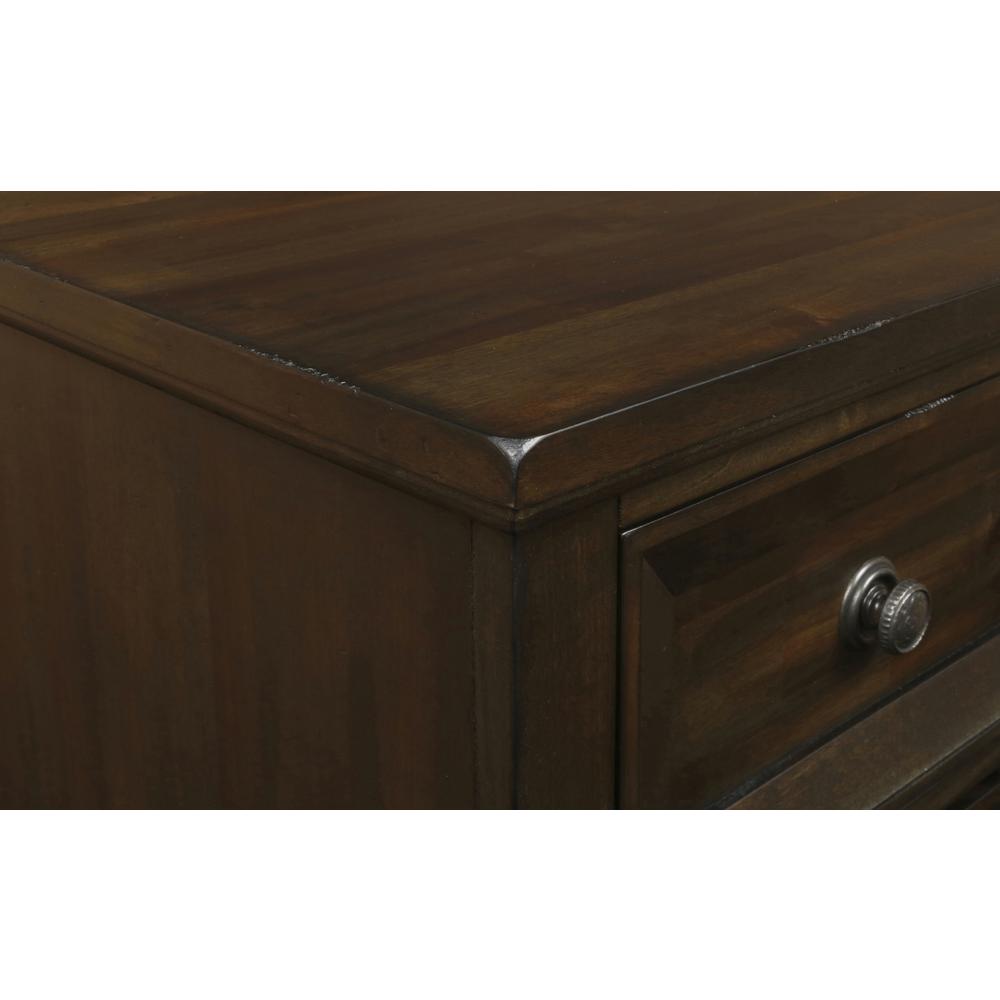 Furniture Sevilla Solid Wood 9-Drawer Dresser in Walnut. Picture 4