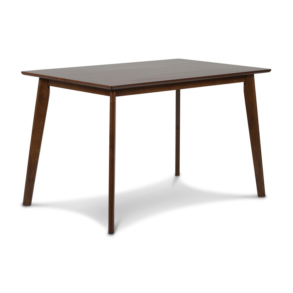 Furniture Morocco Rectangle Dining Table- Walnut. Picture 1