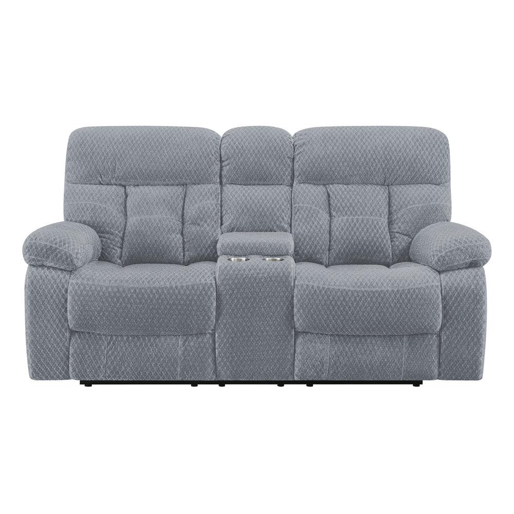 Bravo Console Loveseat W/ Pwr Fr-Stone. Picture 2